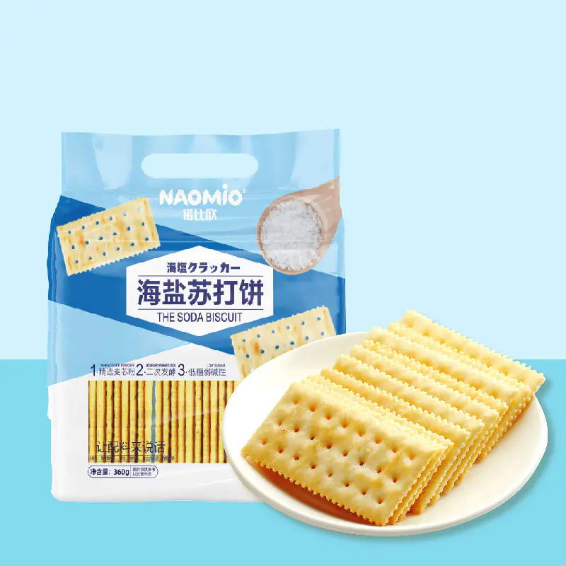 Bolachas de refrigerante de sal
