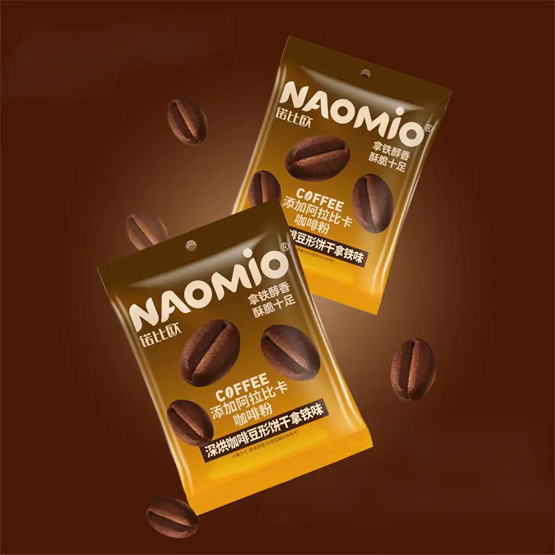 Biscoitos de café com sabor de café com leite
