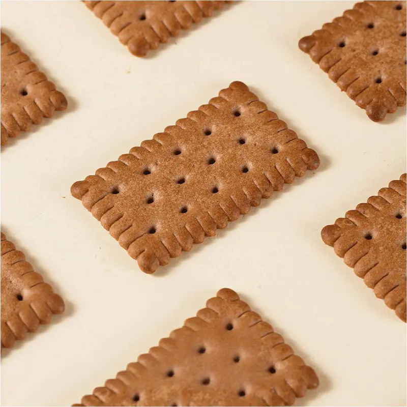 Biscoitos de leite sabor chocolate ao leite
