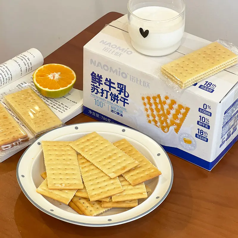 Biscoitos de refrigerante de leite
