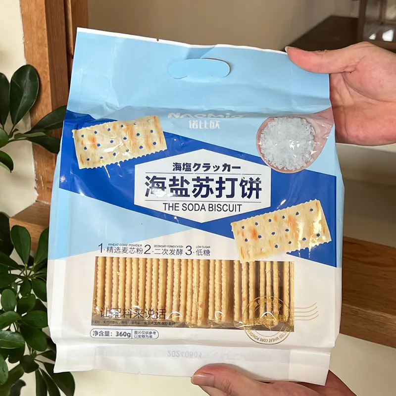 Bolachas de refrigerante de sal