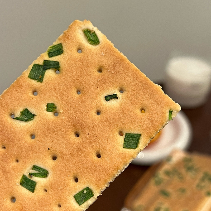 Bolachas De Cebola Verde