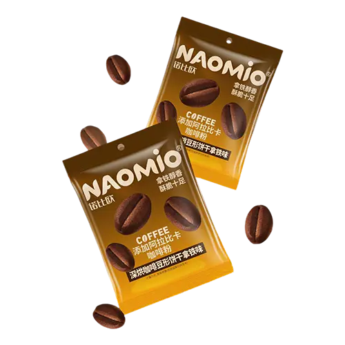Biscoitos de café com sabor de café com leite