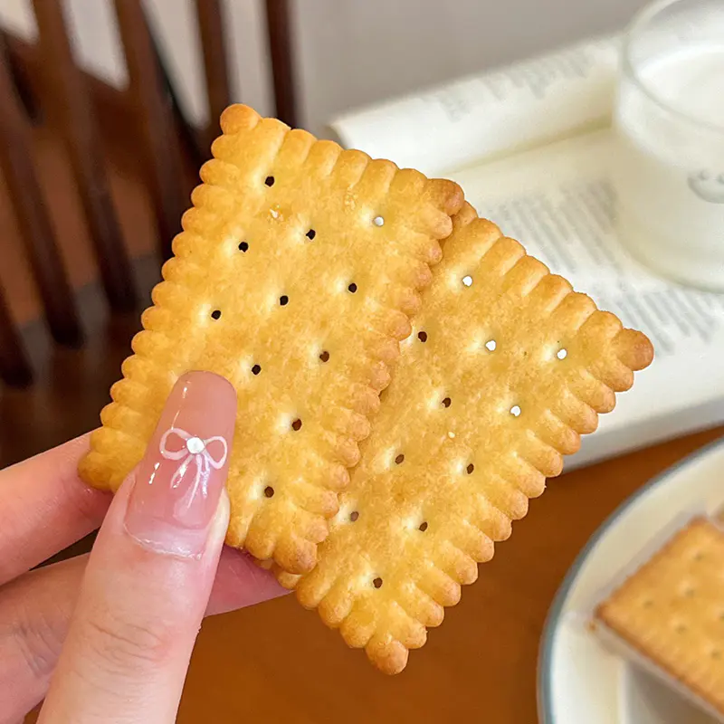 Biscoitos de leite sabor leite