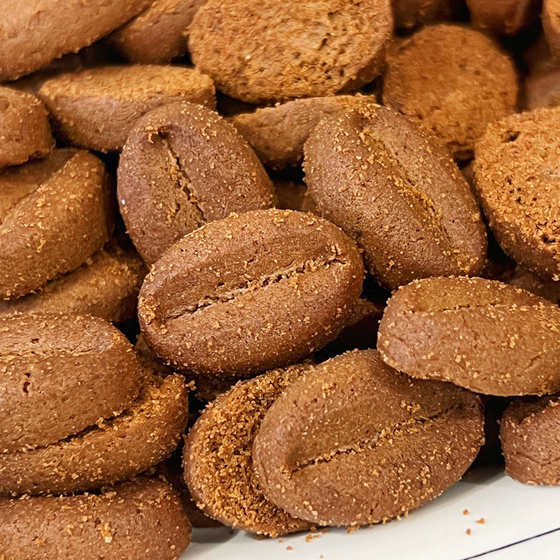 Biscoitos de café com sabor de café com leite