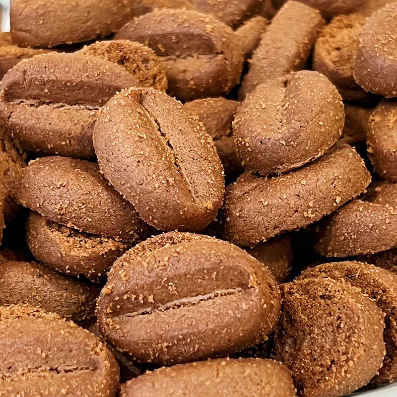 Biscoitos de café com sabor de café com leite