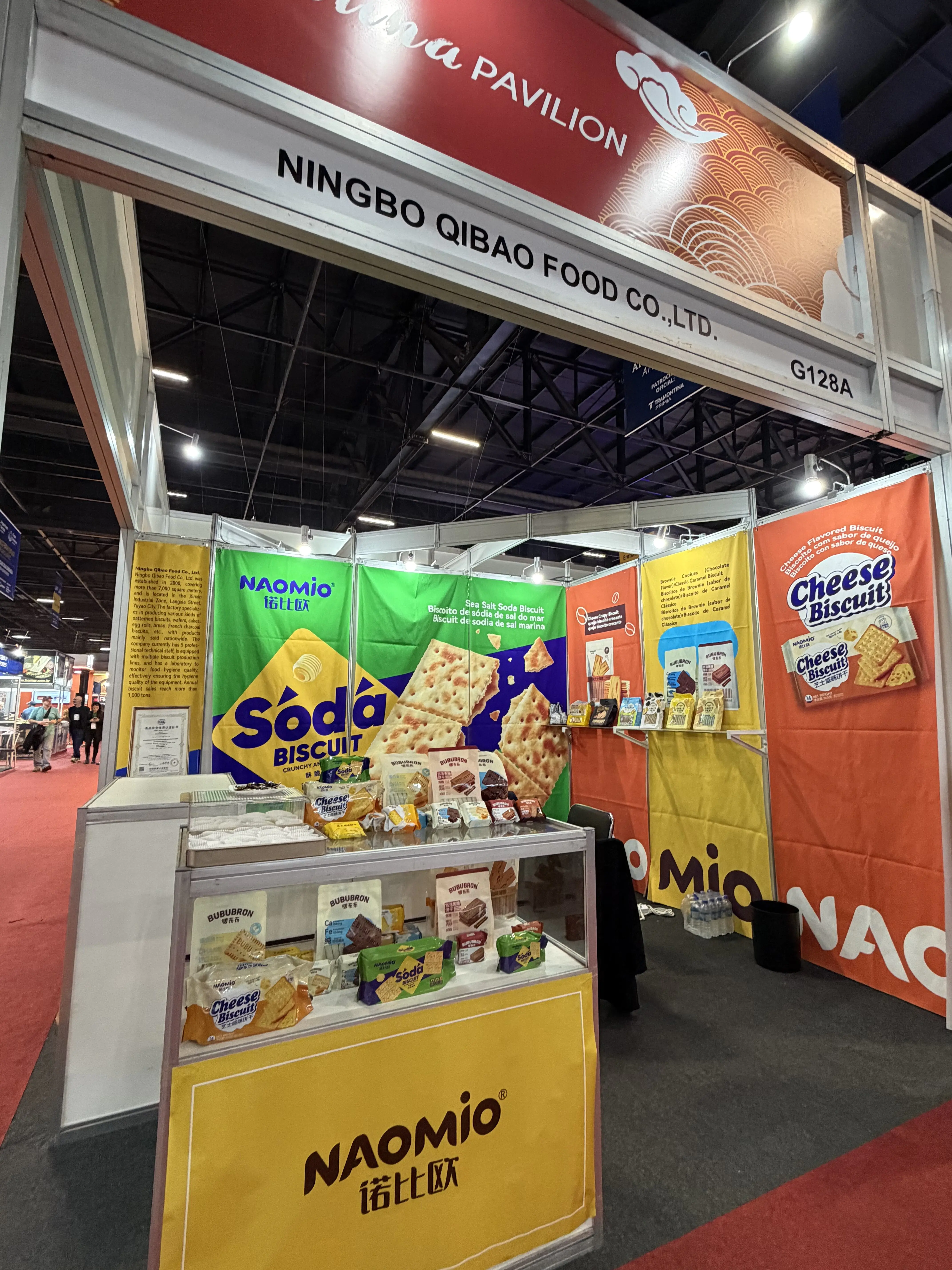 apresenta produtos alimentícios inovadores e de alta qualidade na Fispal Food Service