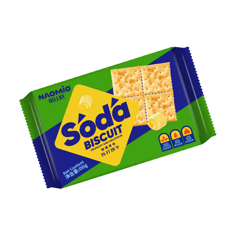 Bolachas de refrigerante de sal marinho