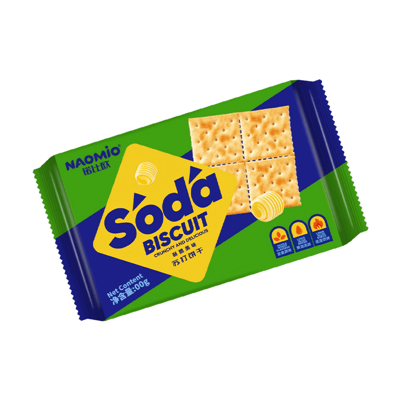 Bolachas de refrigerante de sal marinho